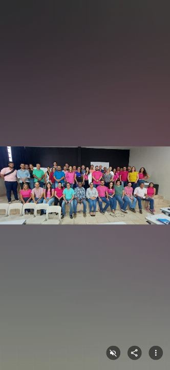 Registro da turma reunida ao fim do treinamento